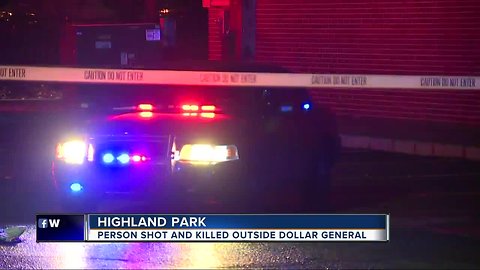 Police investigate deadly shooting outside Highland Park Dollar General