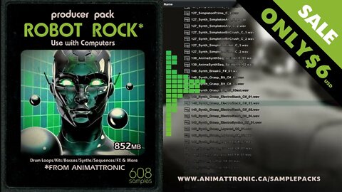 Producer Pack - 852MB of samples for 6 Bux!