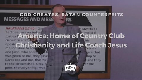 America: Home of Country Club Christianity and Life Coach Jesus