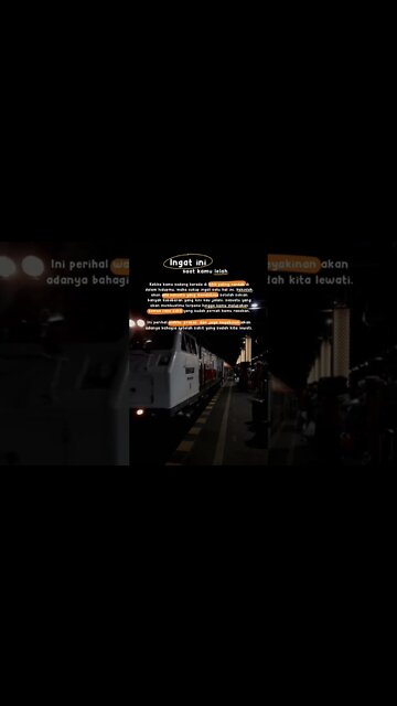 Ingat Ini Saat Kamu Lelah