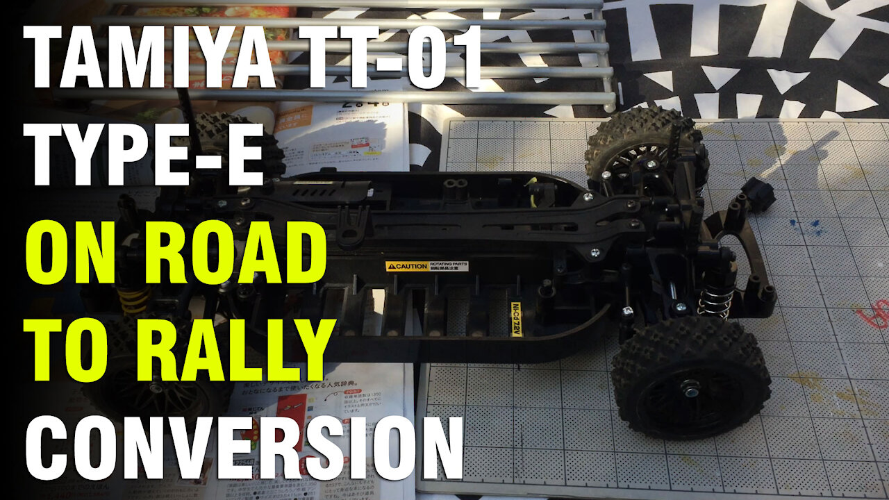 Tamiya TT-01 Type-E On-Road to Rally Conversion (Part 1)