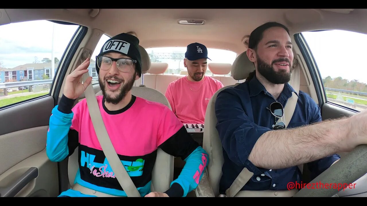 Uber Driver Picks up Rapper & Producer!