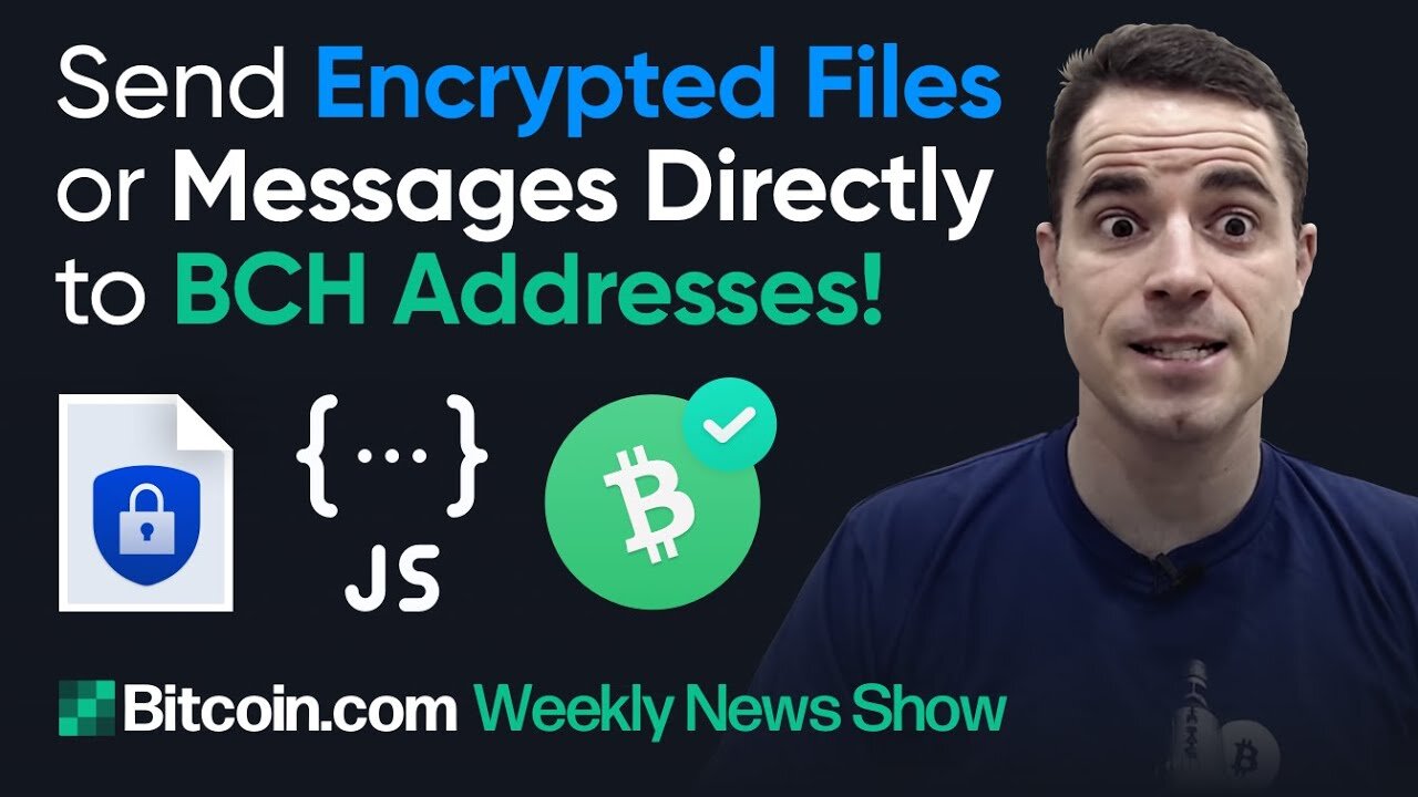 Send Encrypted Files or Messages Directly to Bitcoin Cash Addresses! New Cash Shuffle Privacy Tool!