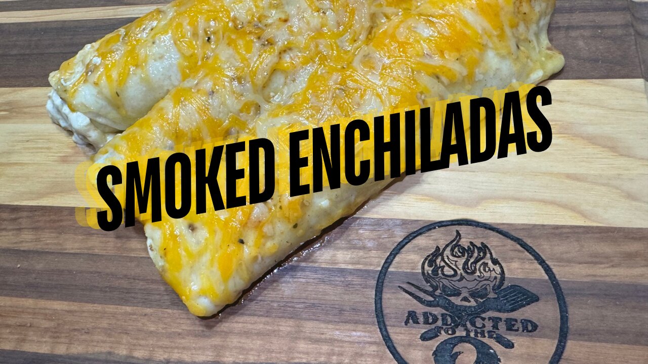 Never make enchiladas the same way again! Smoked enchiladas!