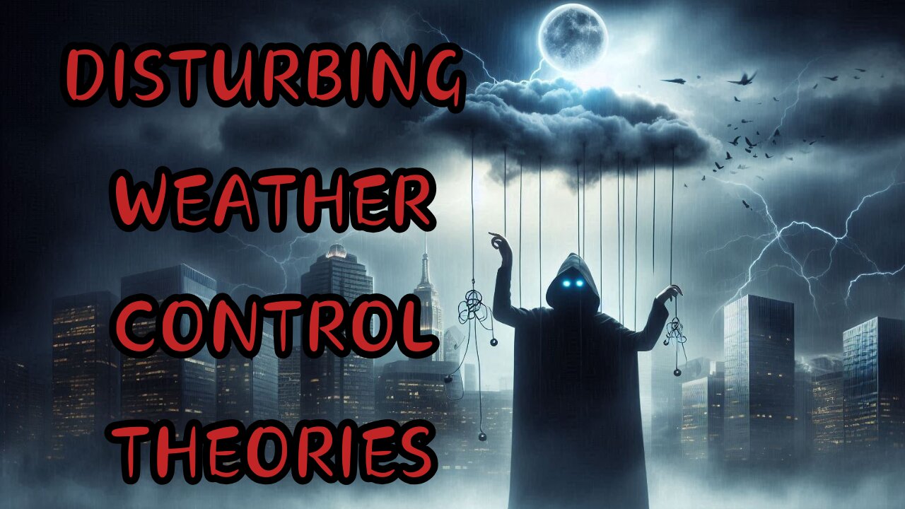 DISTURBING WEATHER CONTROL THEORIES