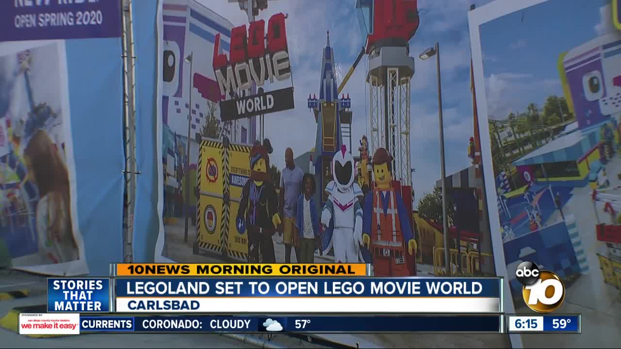 Legoland California’s Lego Movie World is almost ready to open