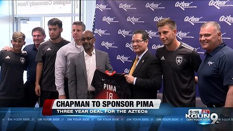 Chapman Automotive sponsors Pima athletics for three years