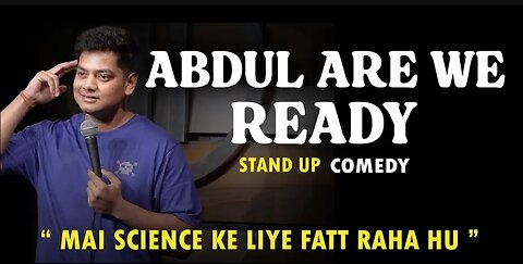 Abdul Are We Ready-Akash Deep stand up comedy 2024 Best