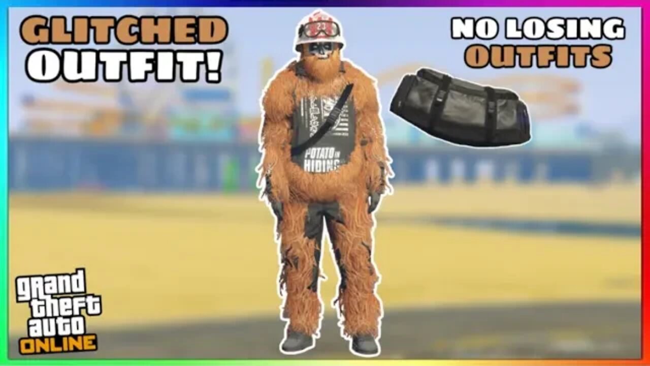 *NEW* How To Make Glitched Sasquatch (BIgfoot) Outfit (GTA Online)