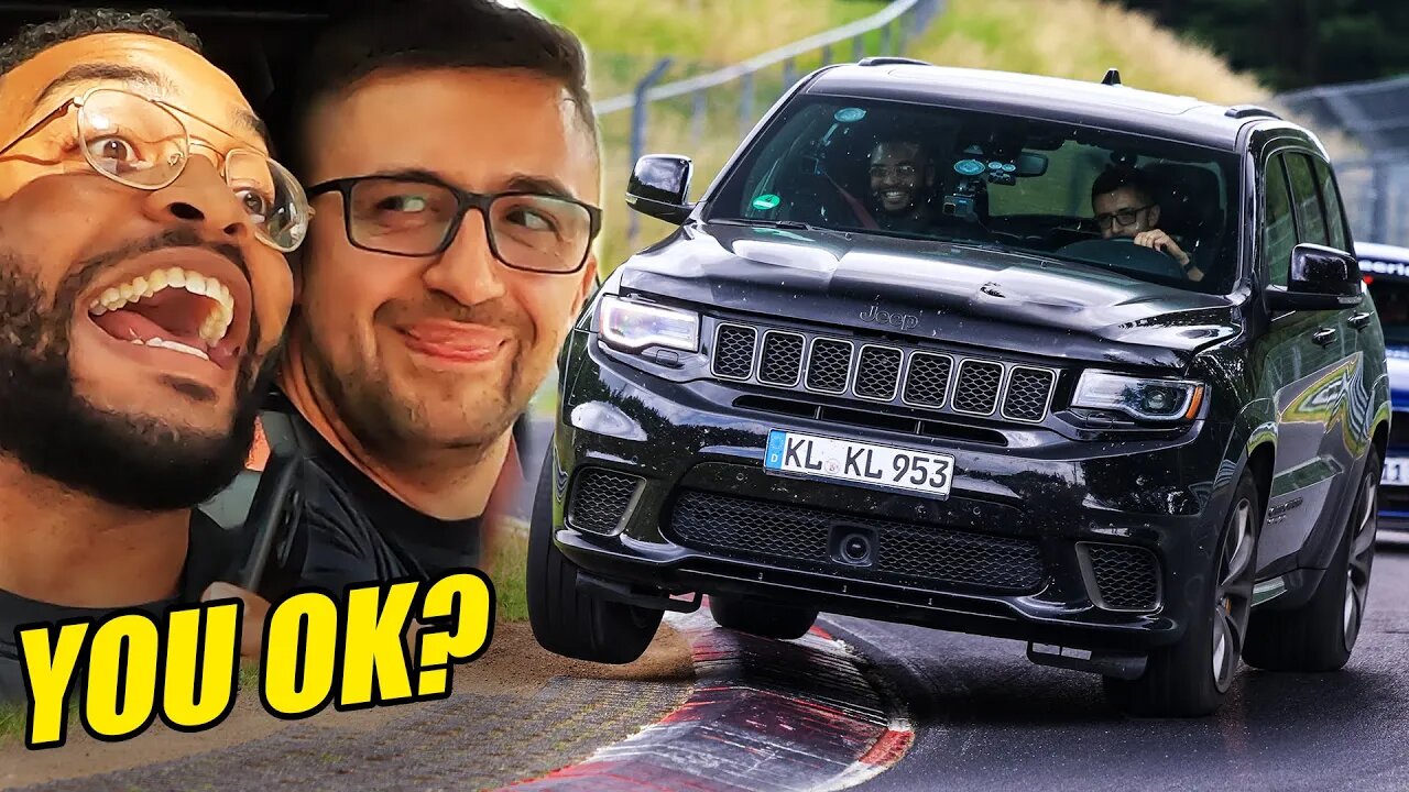 INSANE 707hp Jeep Trackhawk Made Him LOSE HIS MIND!🤯🤣