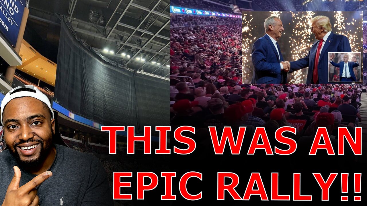 Trump And RFK Jr SELL OUT Arena Kamala FAILED TO FILL As Liberal Media SEETHES Over Endorsement!