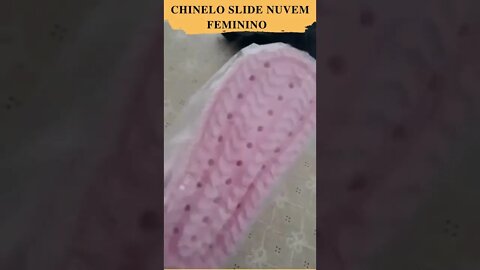 Chinelo Slide Nuvem Feminino Confortável