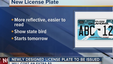 Oklahoma to begin reissuing new license plates