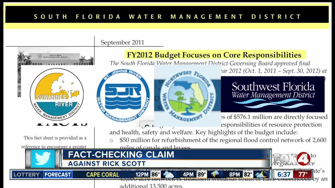 FGCU fact check: Scott's record