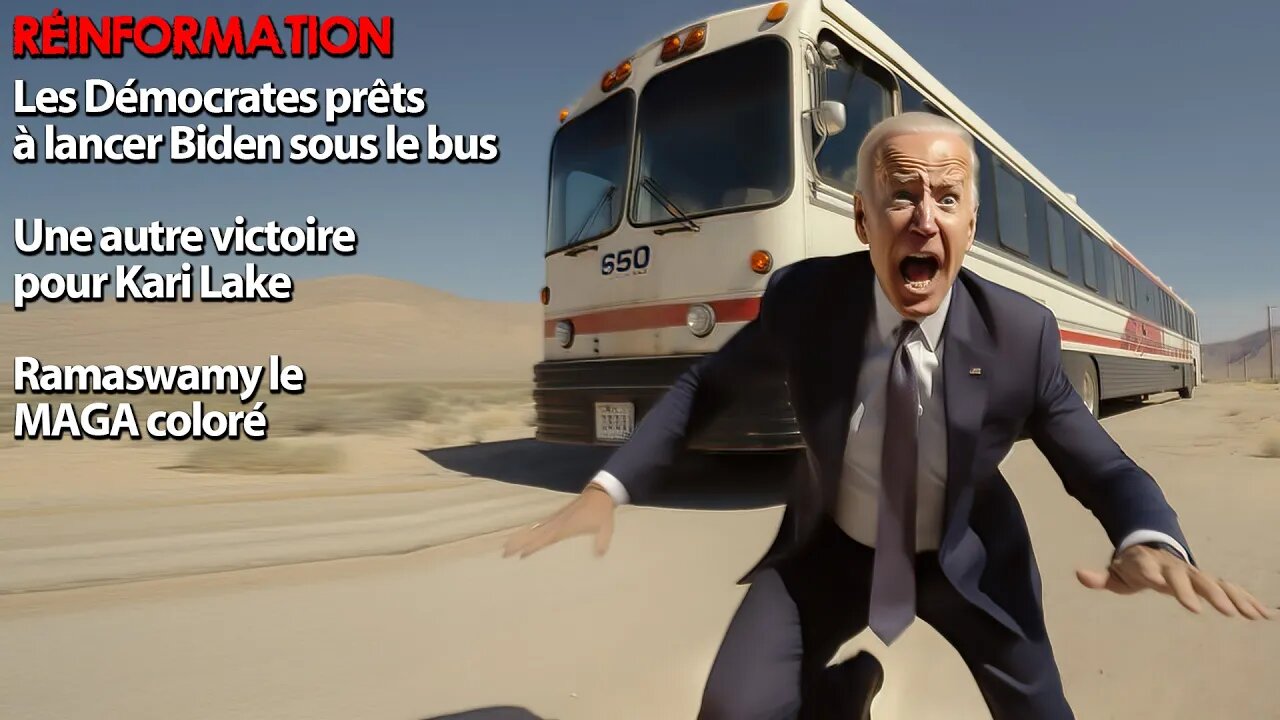 RÉINFORMATION 12/09/2023 - LES DÉMOCRATES SUR LE POINT DE LANCER BIDEN SOUS LE BUS