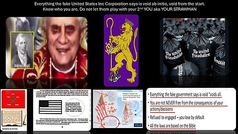 Everything the fake United States Inc Corporation says is void ab initio, void from the start.