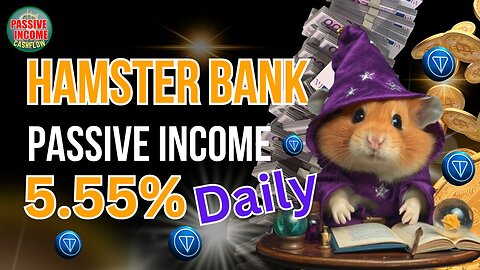 Hamsterbank - How to increase your Daily Rewards | Passive income Cashflow