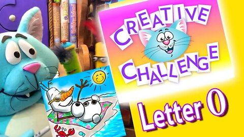 Learn to Draw using the letter O with the Sauerpuss and Friends puppets and our Creative Challenge!