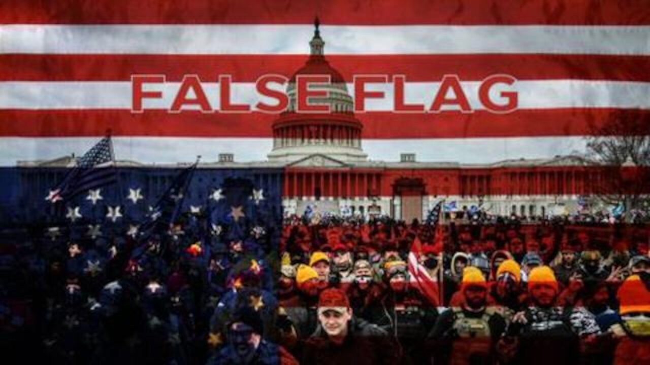 US Capitol "Riot" on Jan 6 PROVEN FALSE FLAG with Antifa Infiltrators - Alex Jones [mirrored]