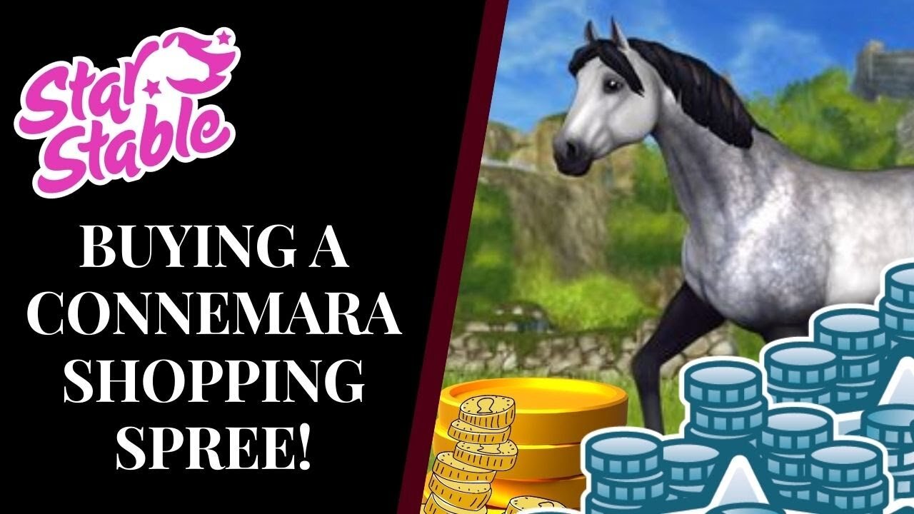 Buying a CONNEMARA? Star Coin Shopping Spree! Star Stable Quinn Ponylord