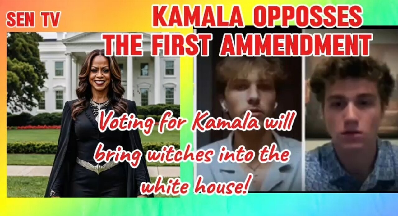 Kamala Haris Destroys the first Amendment