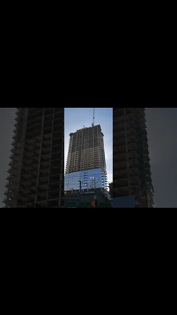 Freshly Abandoned Construction Site in Downtown San Diego