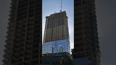 Freshly Abandoned Construction Site in Downtown San Diego