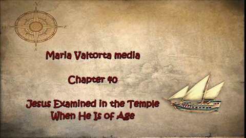 Jesus Examined in the Temple When He Is of Age