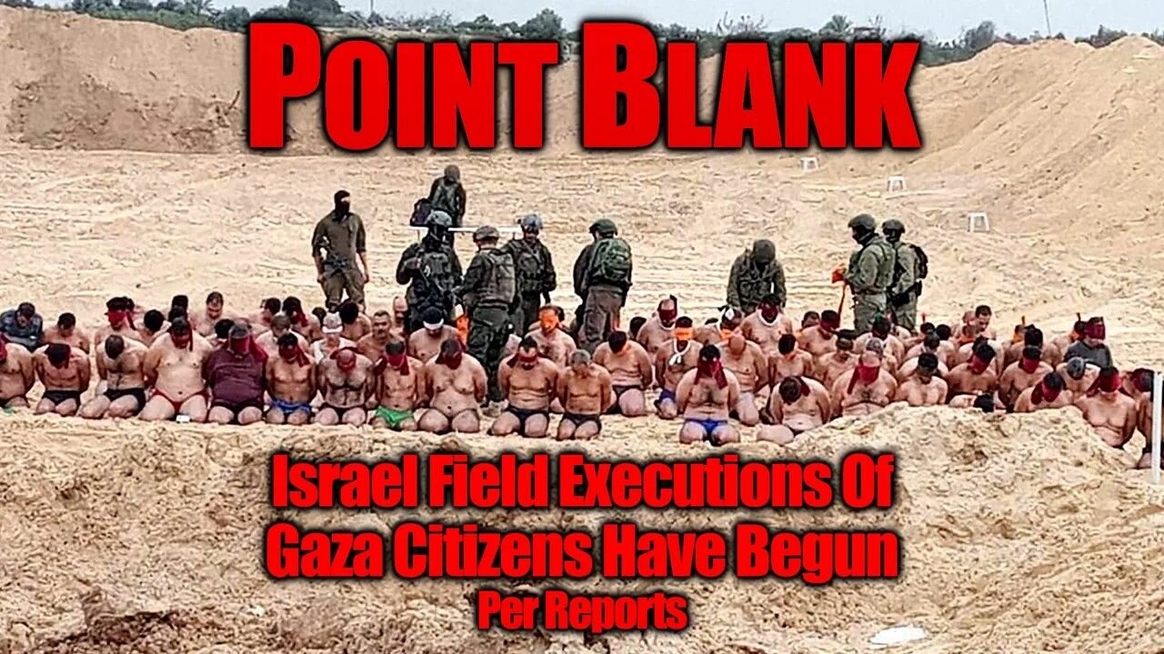 BREAKING: Israel Caught Mass Civilian FIELD EXECUTIONS Of Innocent Palestinians In Gaza Per Reports