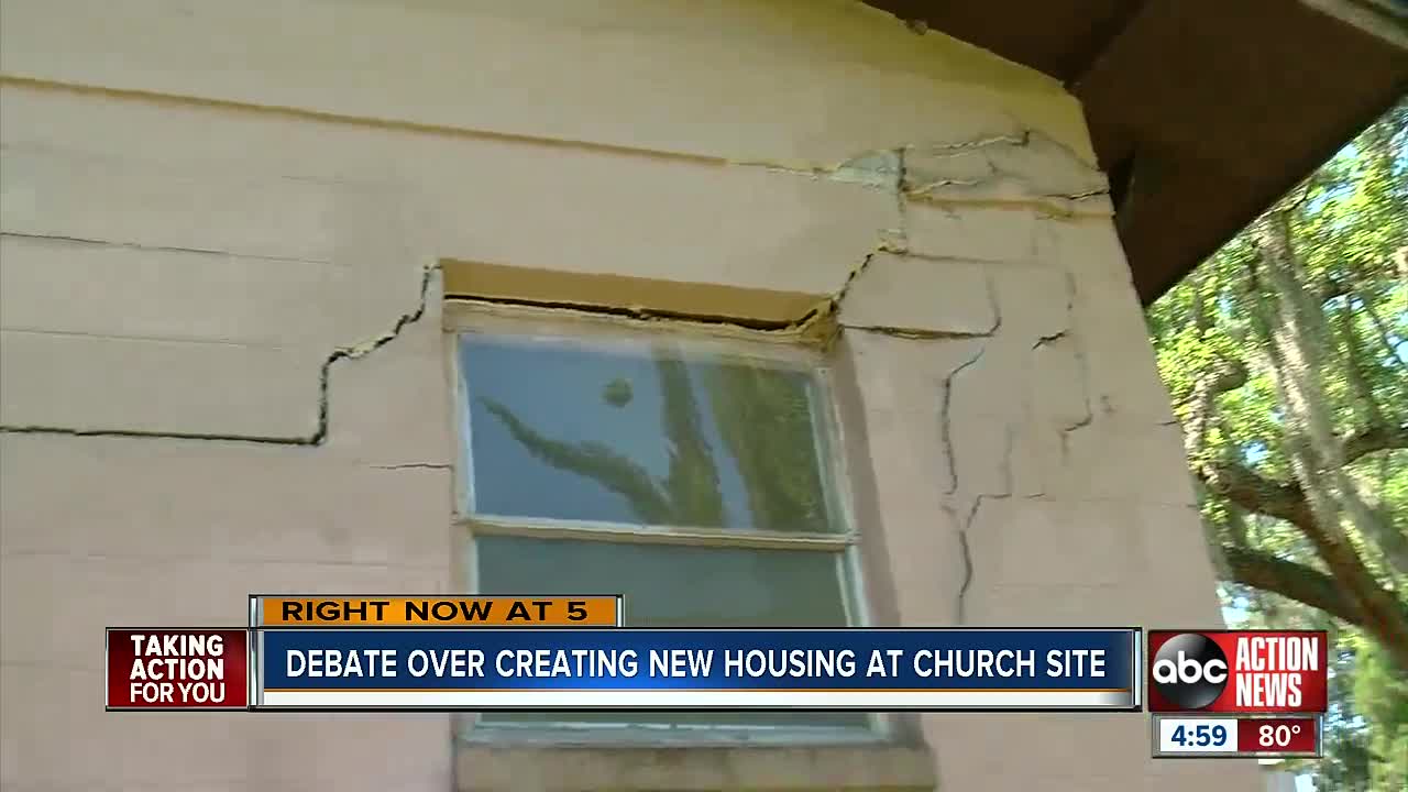 Neighborhood angered with proposal by St. Pete to buy church, replace it with low-income housing