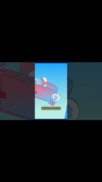 Where is cryptocurrency stored #Shorts