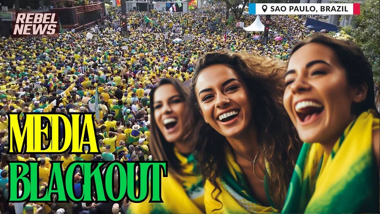 Ezra Levant On The Ground At Massive Brazilian Protest Blacked Out By American Media