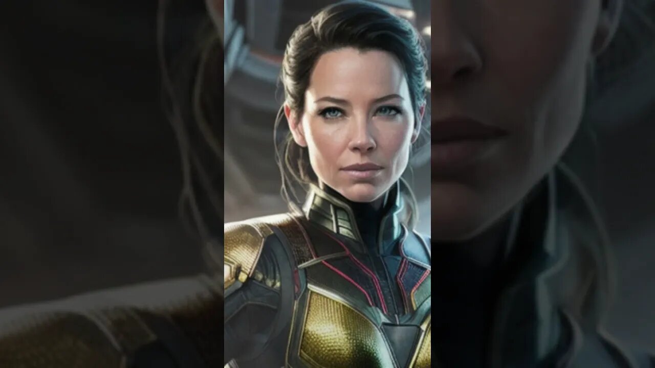 Evangeline Lilly as Hope van Dyne / Wasp - Realistic Beautiful Photo