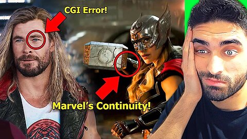 I Watched Thor: Love and Thunder Trailer in 0.25x Speed and Here's What I Found (SKizzle Reacts)