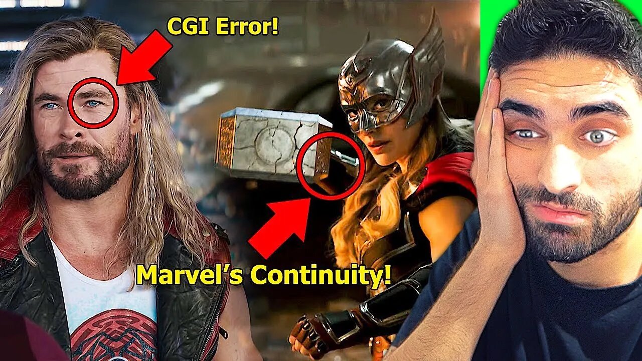 I Watched Thor: Love and Thunder Trailer in 0.25x Speed and Here's What I Found (SKizzle Reacts)