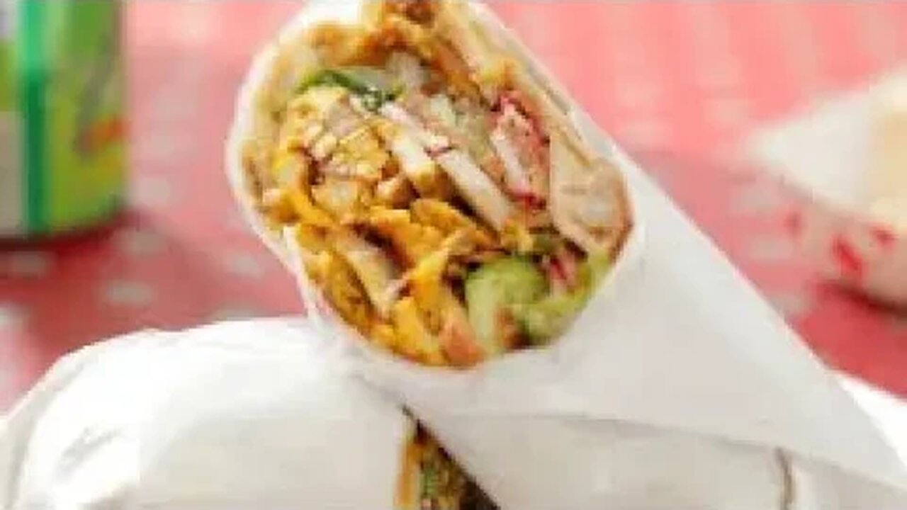 Extra Spicy Chicken Chilli Wrap