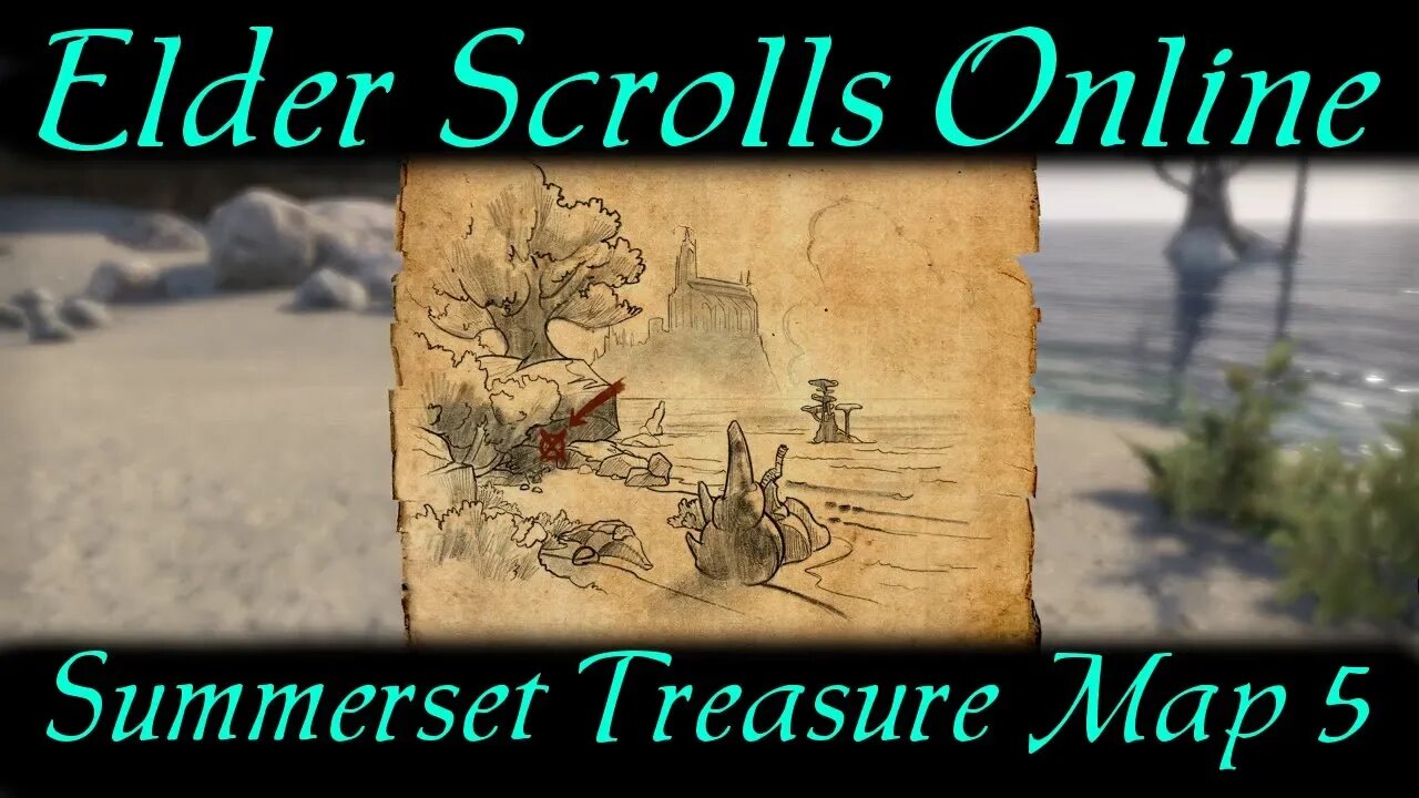 Summerset Treasure Map 5 [Elder Scrolls Online] ESO