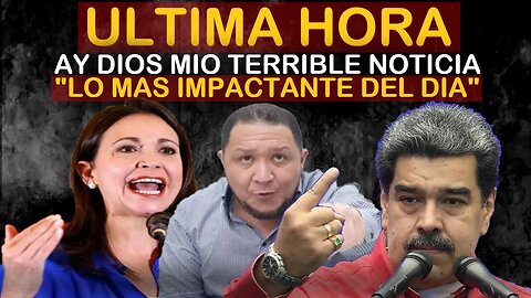 🔴SUCEDIO HOY! URGENTE HACE UNAS HORAS! MIRALO ANTES QUE LO BORREN - NOTICIAS VENEZUELA HOY