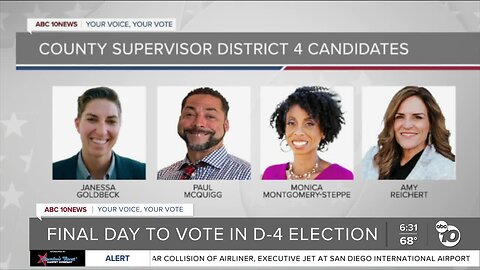 Final day to vote in 4th District Supervisor special election