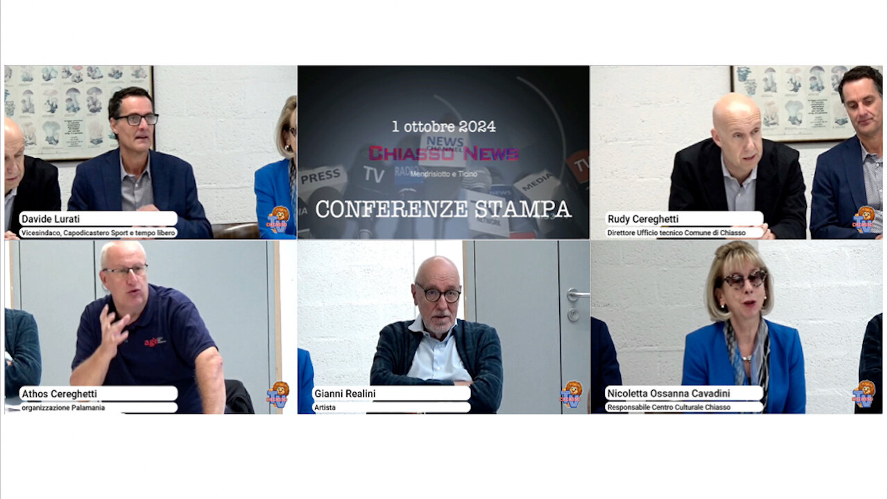 Conferenza stampa - Inaugurazione Palapenz