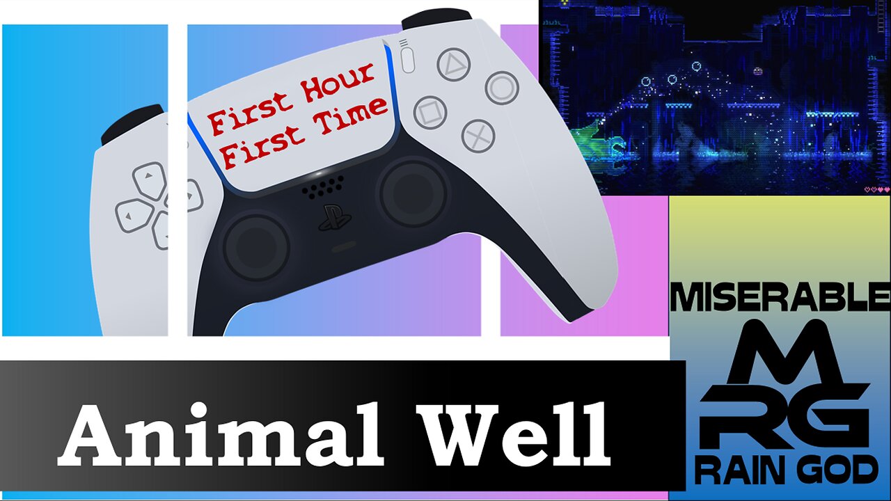 MRGPlays — Lets Play the First Hour, First Time of Animal Well