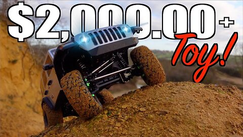 This HUGE $2,000.00+ Remote Control Jeep Has 7075 Billet Axles!