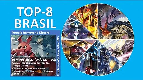 Top 8 - Report do torneio Lendário Sonhador Julho 2023