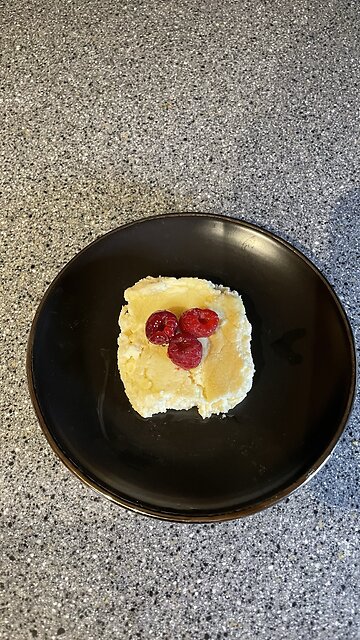 Cheesecake for Breakfast: High Protein Low Carb Cottage Cheesecake