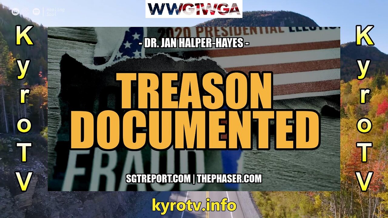Treason documented - Dr. Jan Halper-Hayes