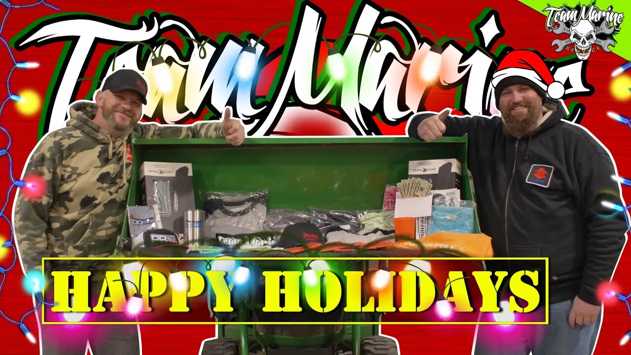 HAPPY HOLIDAYS FROM TEAM MARINE (FREE GIVEAWAY 2020)