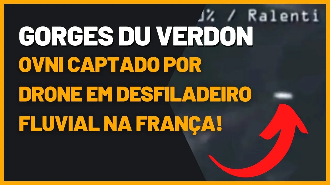 UFO captado por drone na França