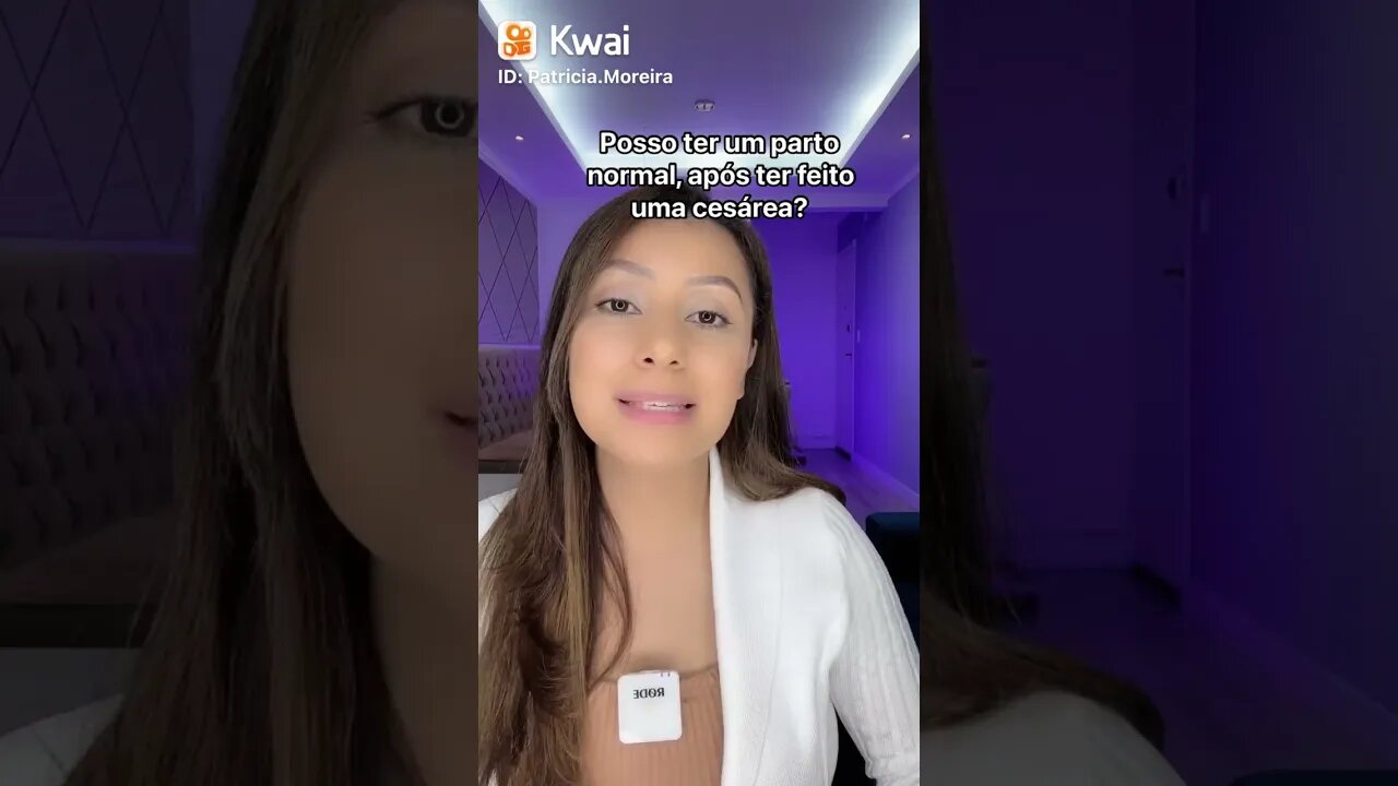 Posso ter um parto normal após ter feito uma Cesárea?