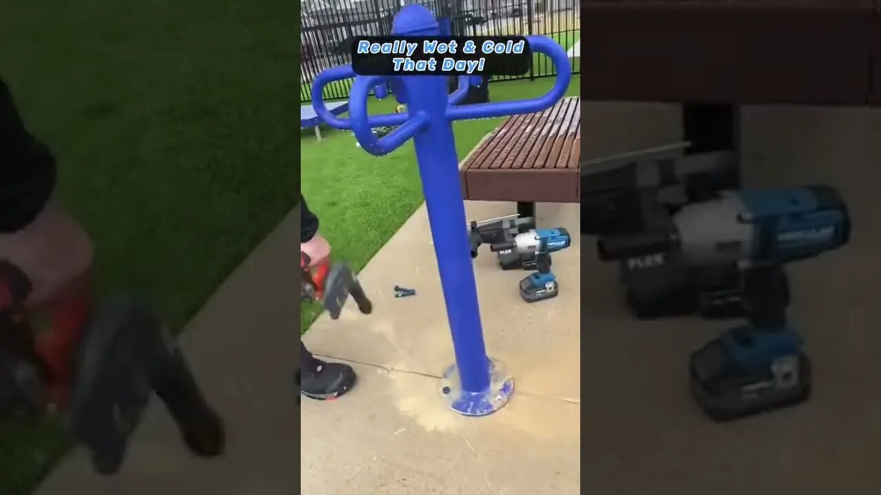 Installing Dog Leash Post With NEW Hercules ULTRA Torque Impact Wrench!