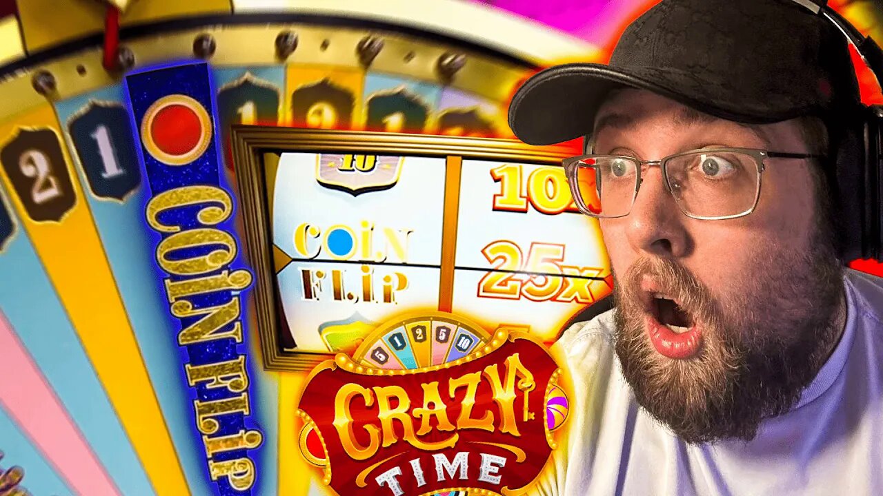 25X TOP SLOT COIN FLIP BAIT ON CRAZY TIME!